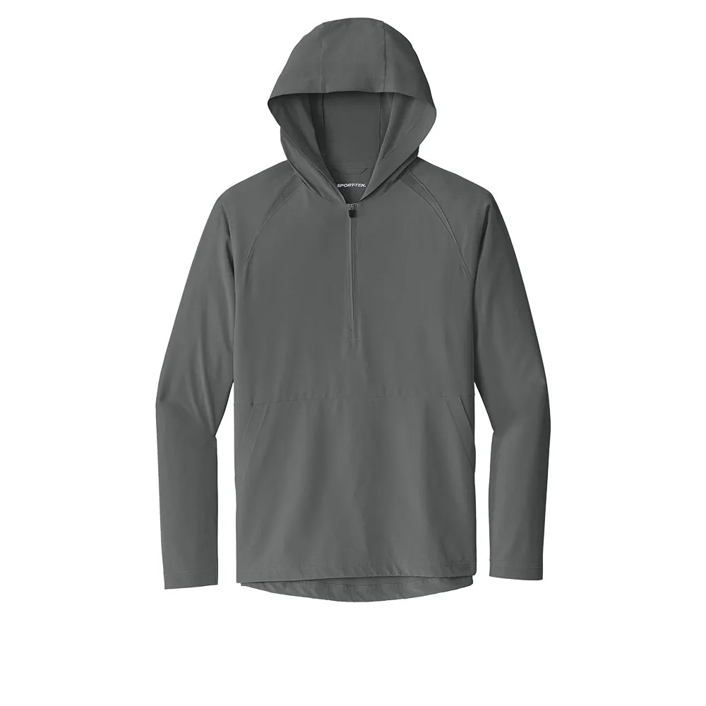 Sport-Tek Long Sleeve Hooded Jacket Mockup