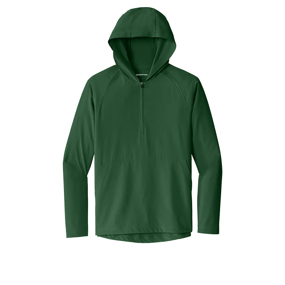 Sport-Tek Long Sleeve Hooded Jacket Mockup