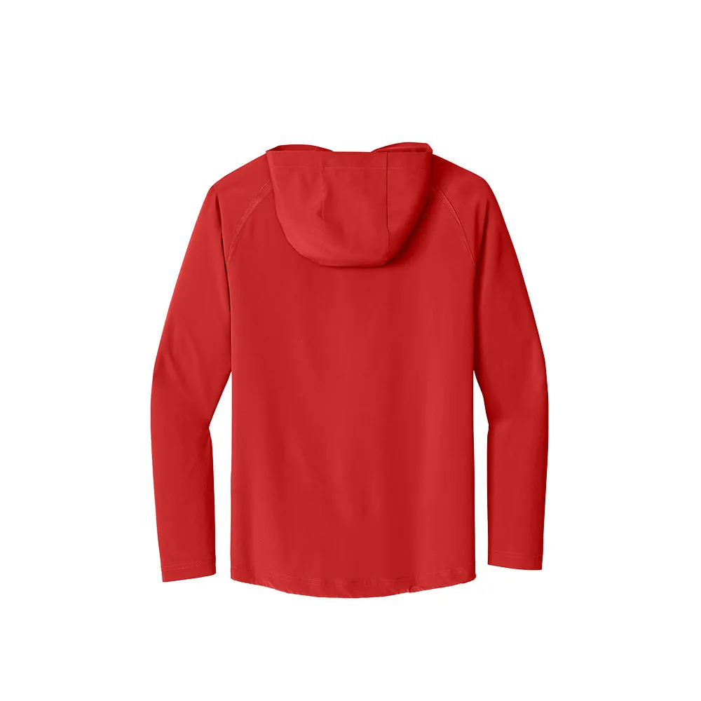 Sport-Tek Long Sleeve Hooded Jacket Mockup