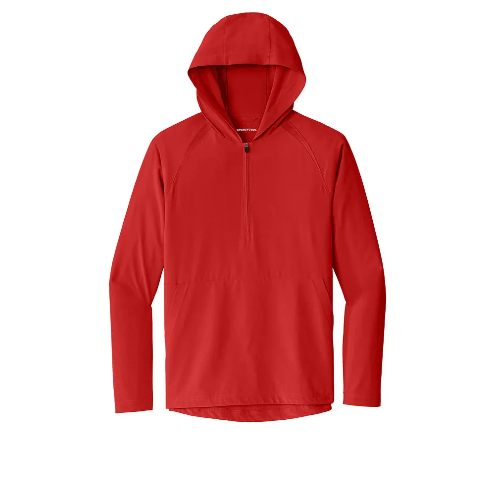 Sport-Tek Long Sleeve Hooded Jacket Mockup