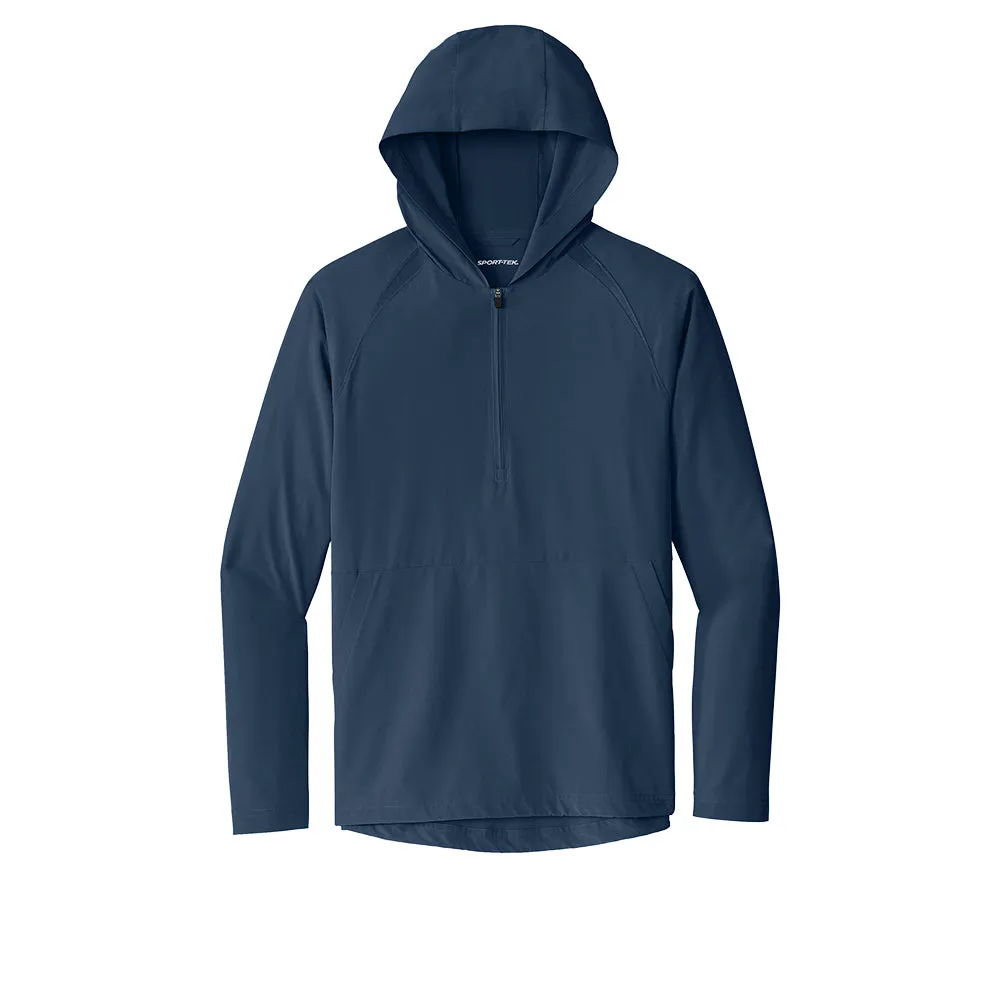 Sport-Tek Long Sleeve Hooded Jacket Mockup