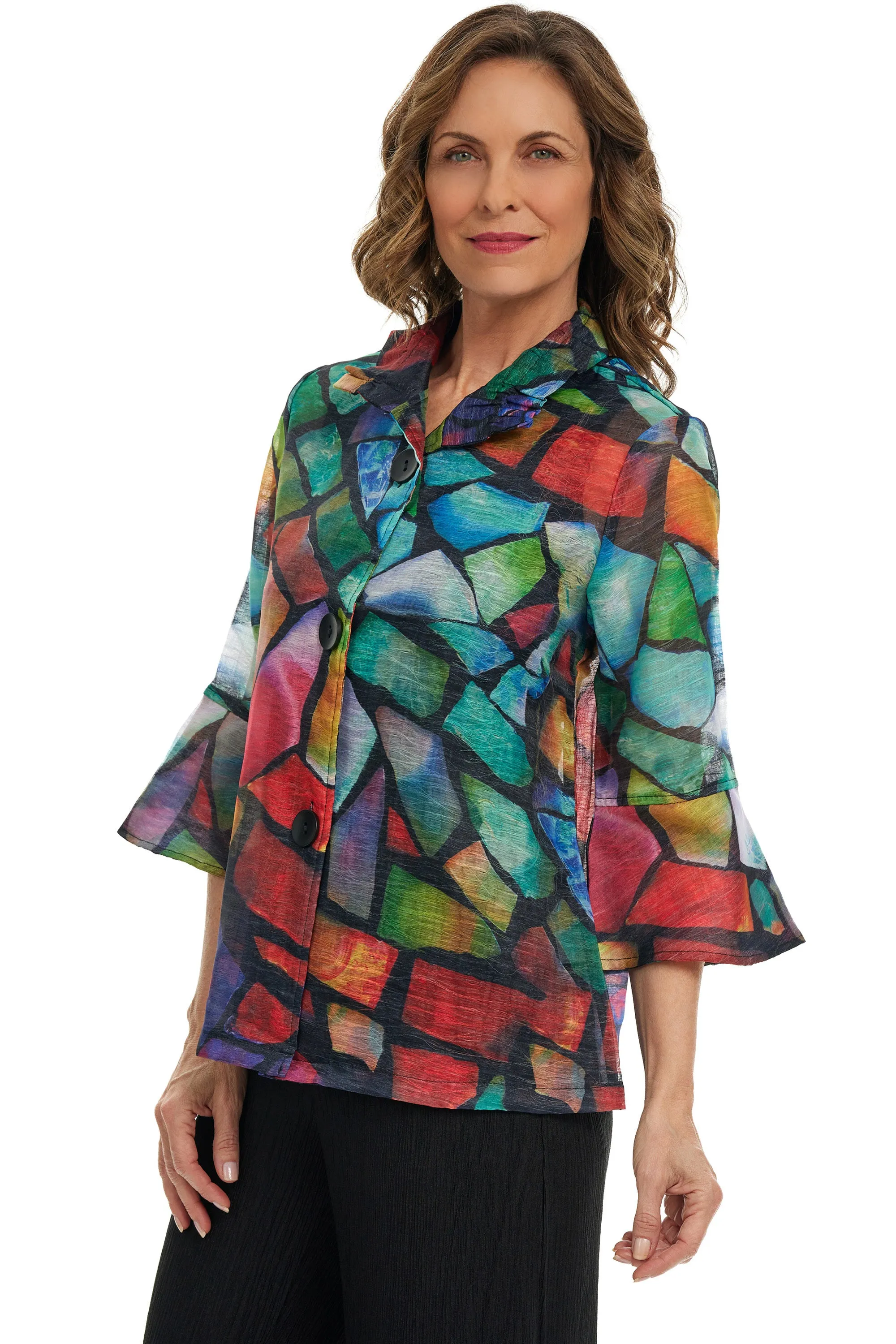 Stained Glass Organza Jacket