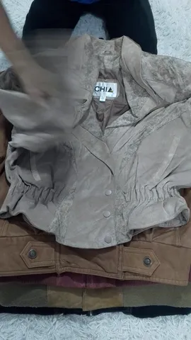 Suede Bomber Style Jackets - 9 pcs - 22/10/24