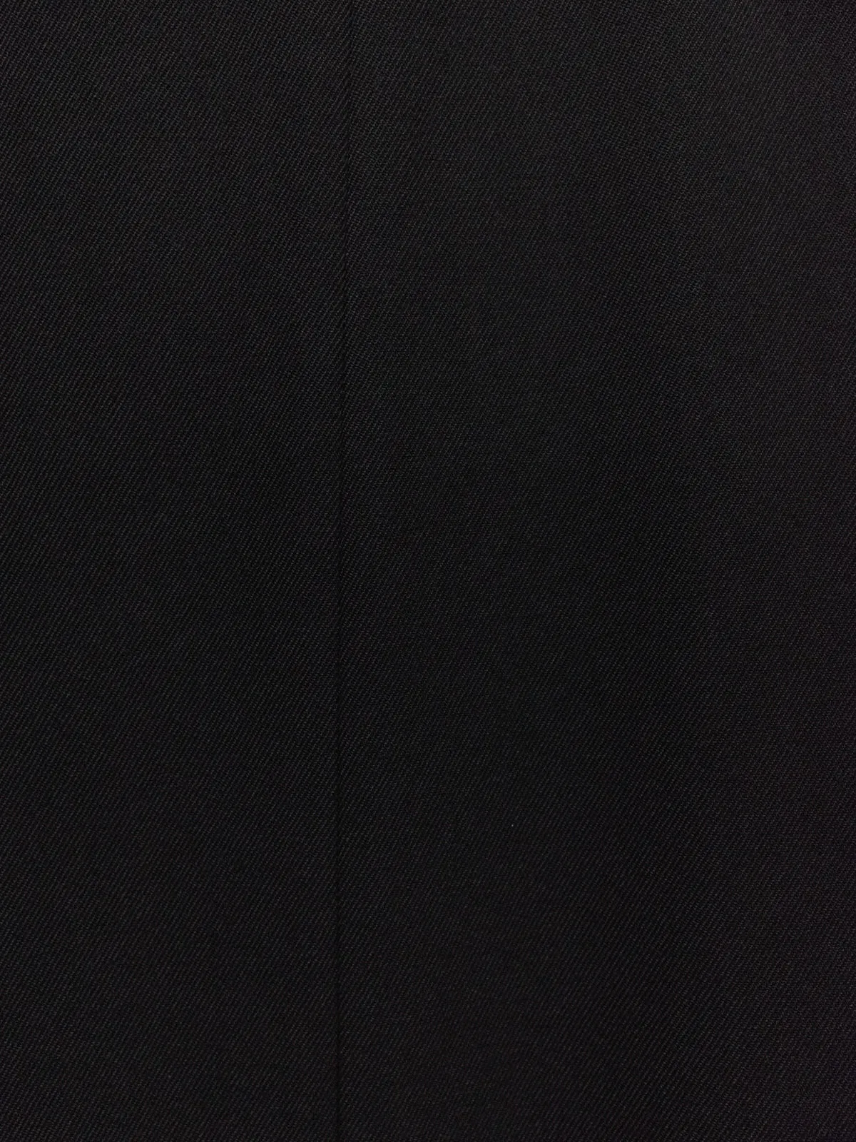 tricot comme des garcons black wool gabardine boxy double breasted pea coat - 1990s