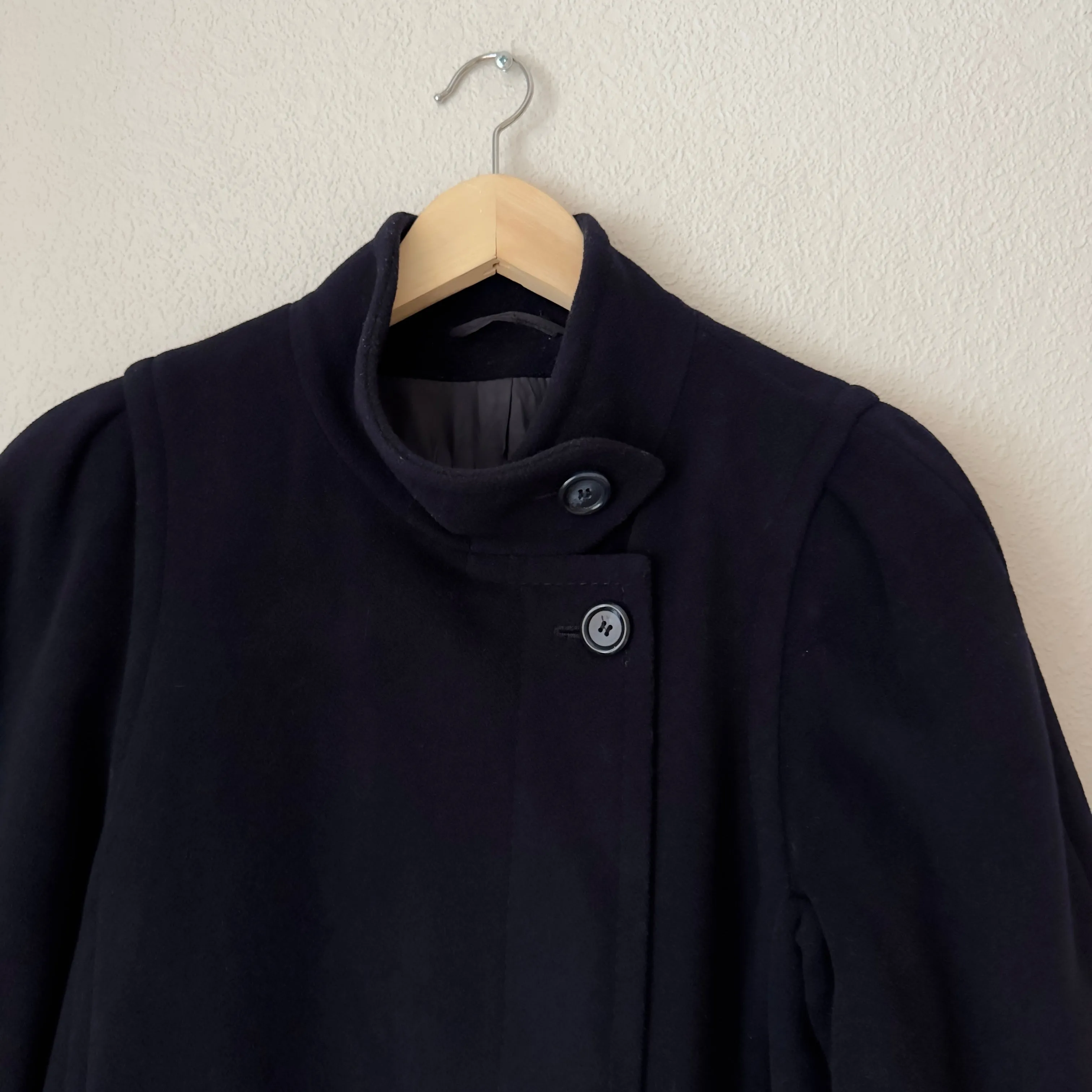Vintage Blue Wool Coat