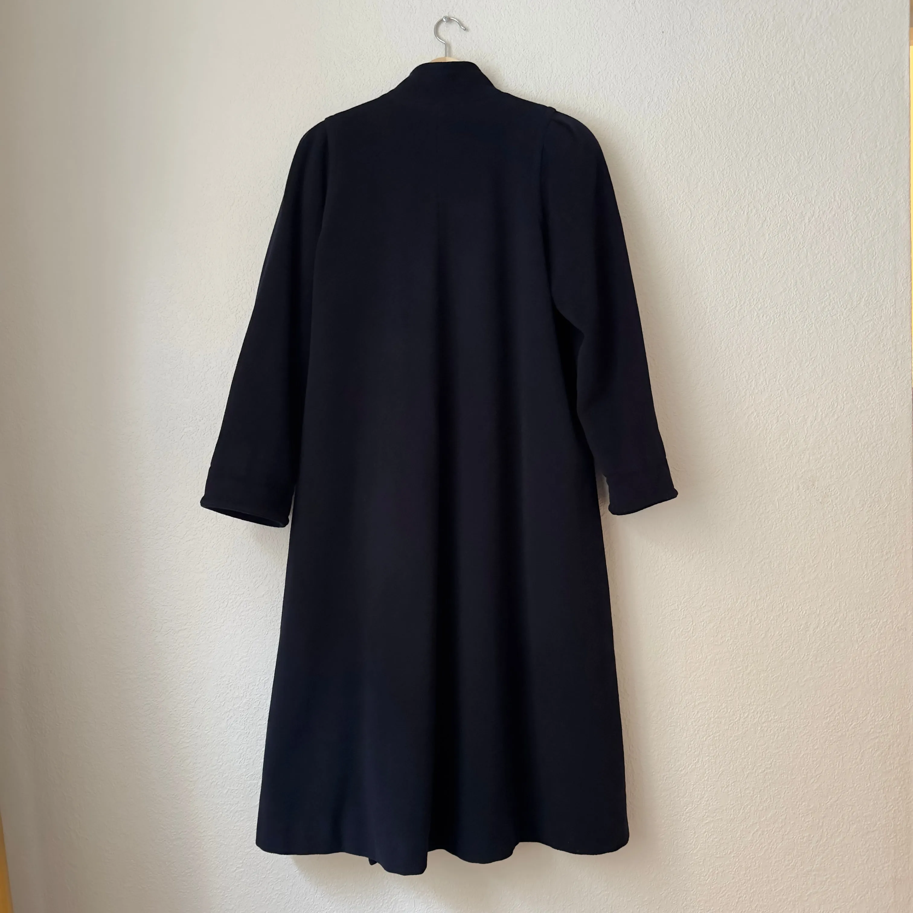 Vintage Blue Wool Coat