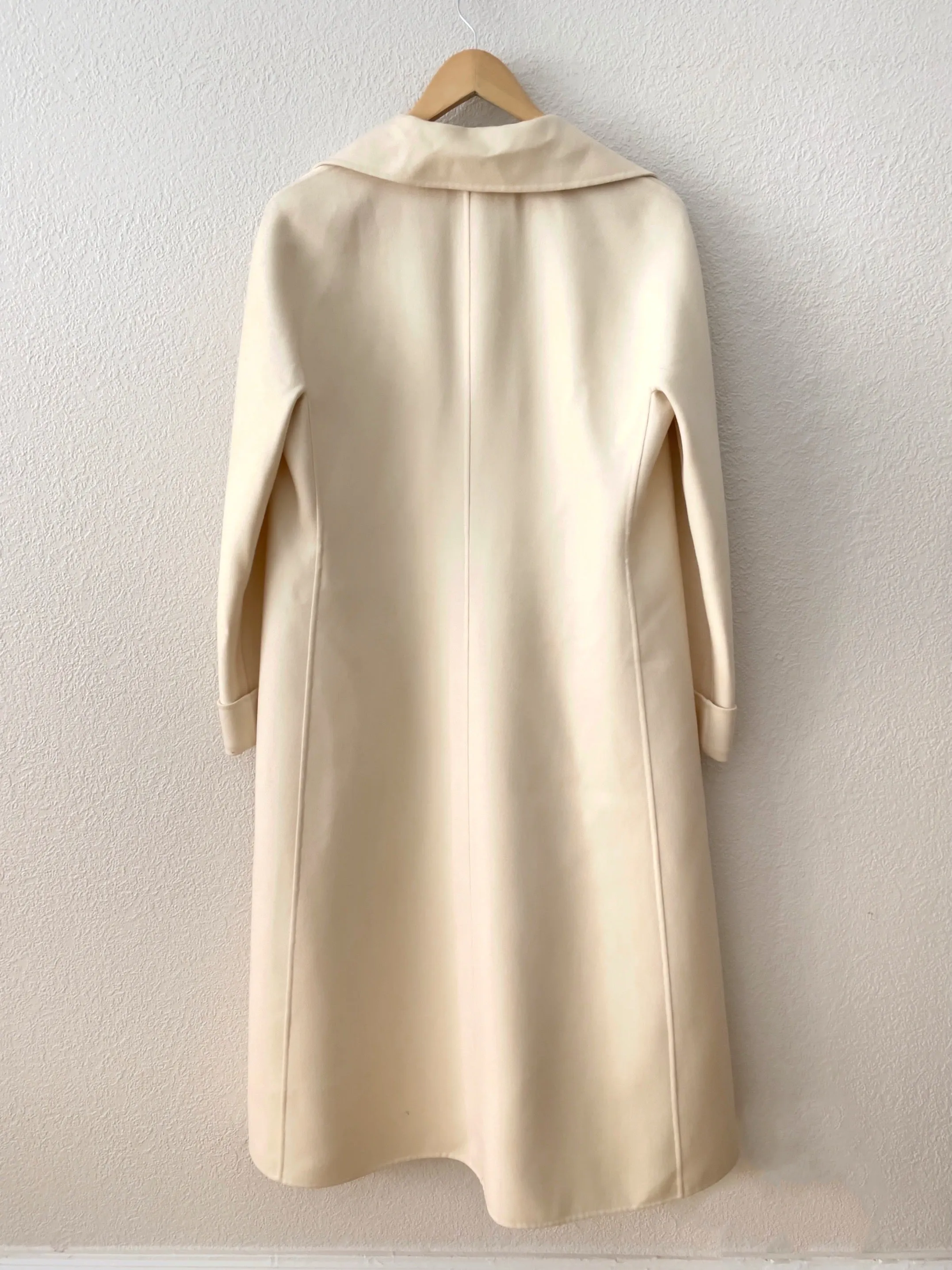Vintage Cream Duster Coat - Miss Antonette