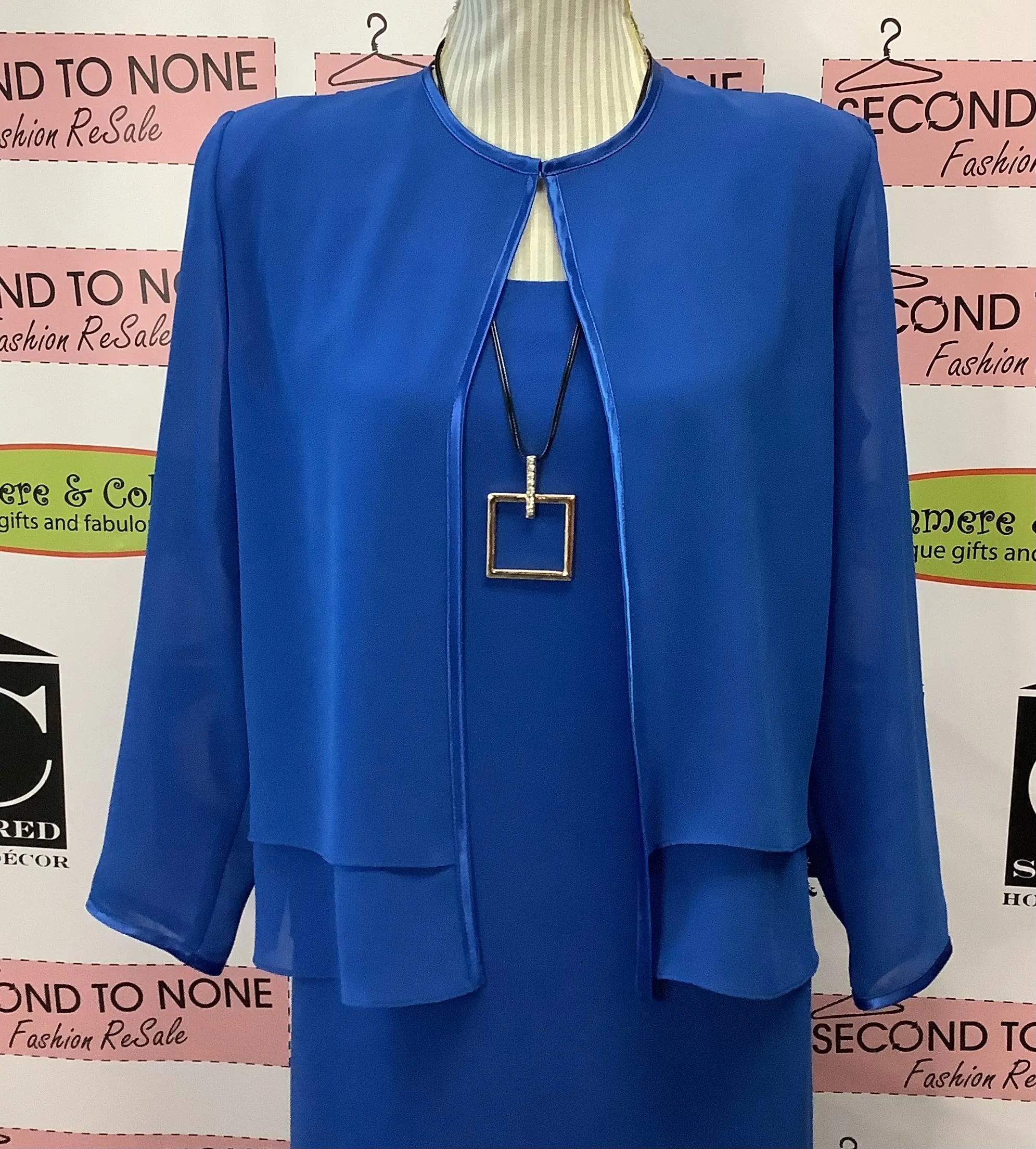 Vintage Ursula Of Switzerland Gown   Jacket (Size 8P)