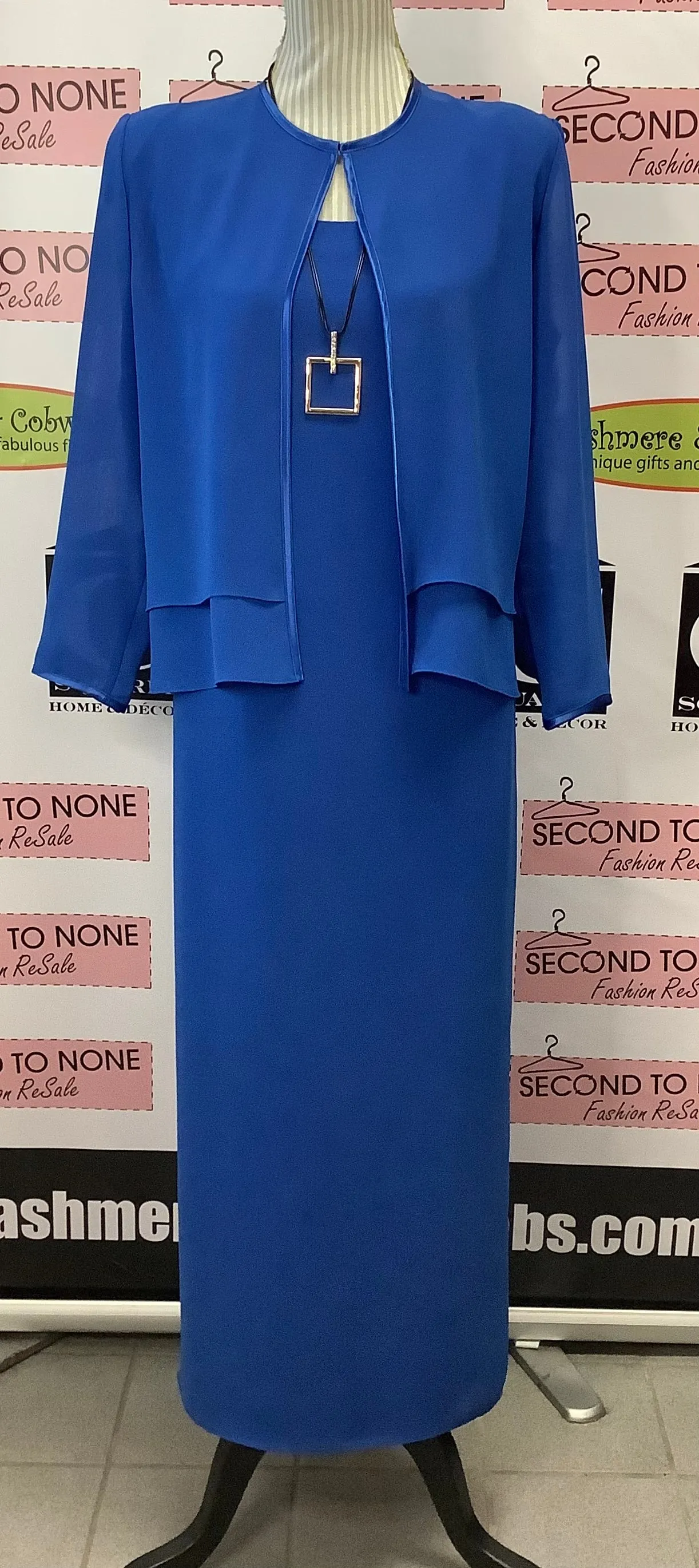 Vintage Ursula Of Switzerland Gown   Jacket (Size 8P)