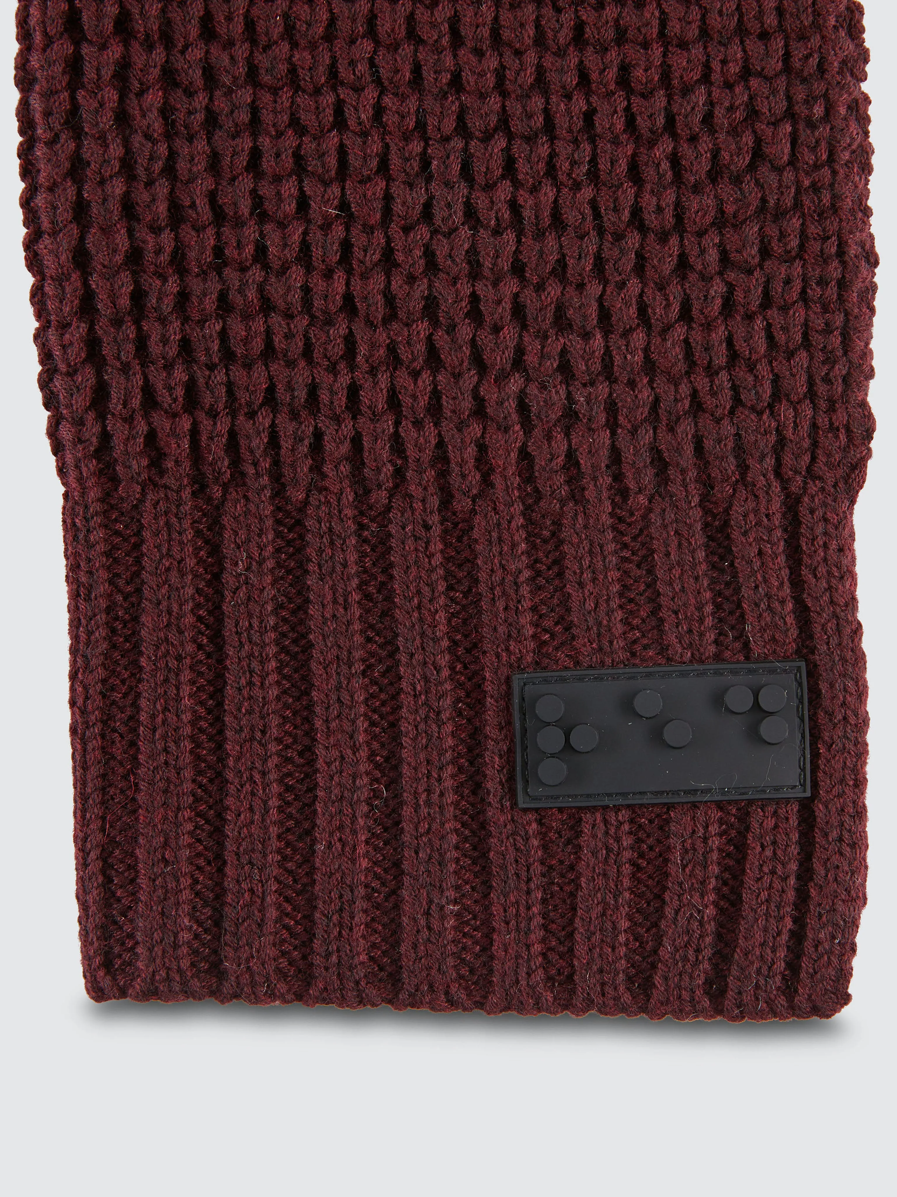 Waffle Knit Beanie & Scarf Set