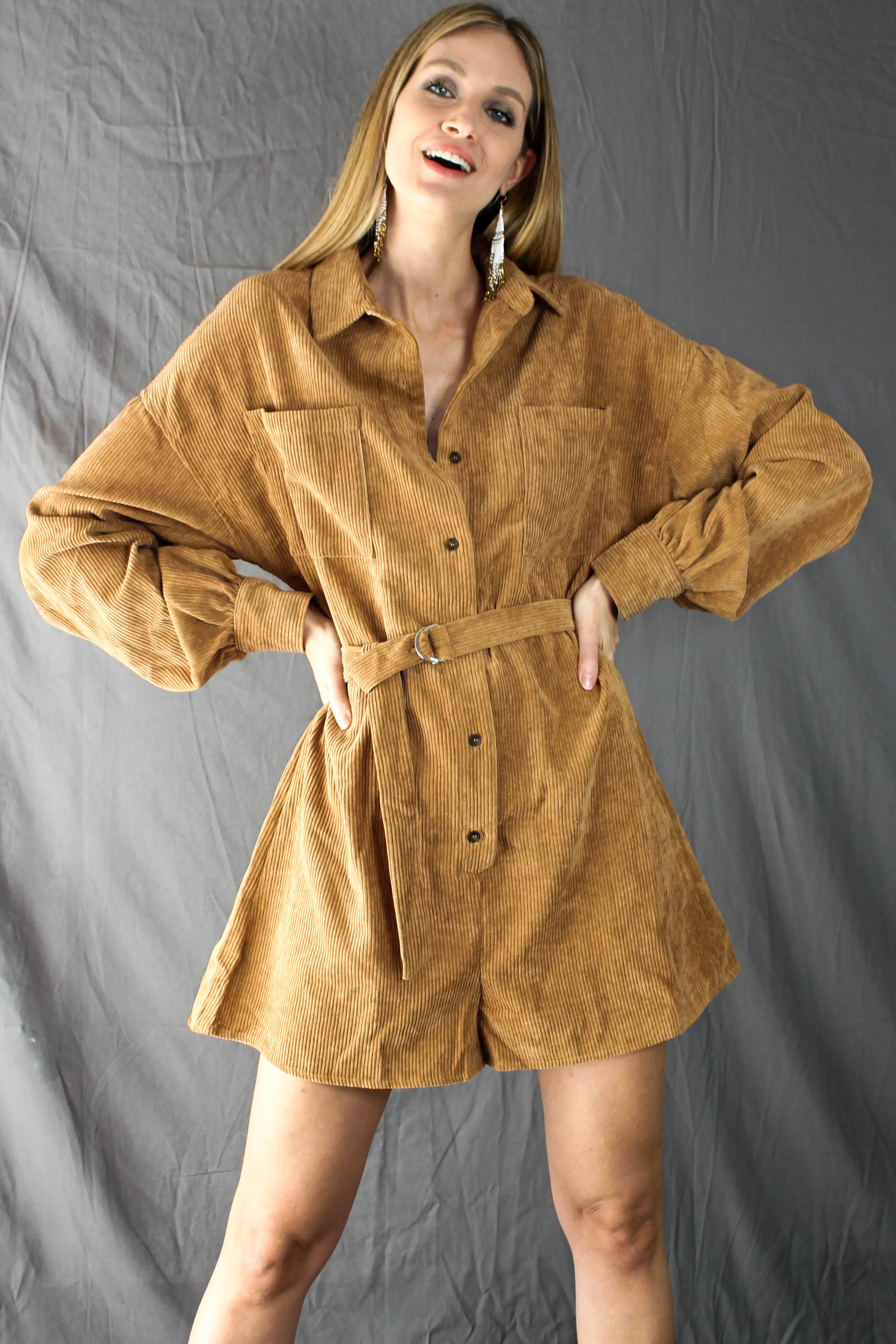 Wildwood Corduroy Romper