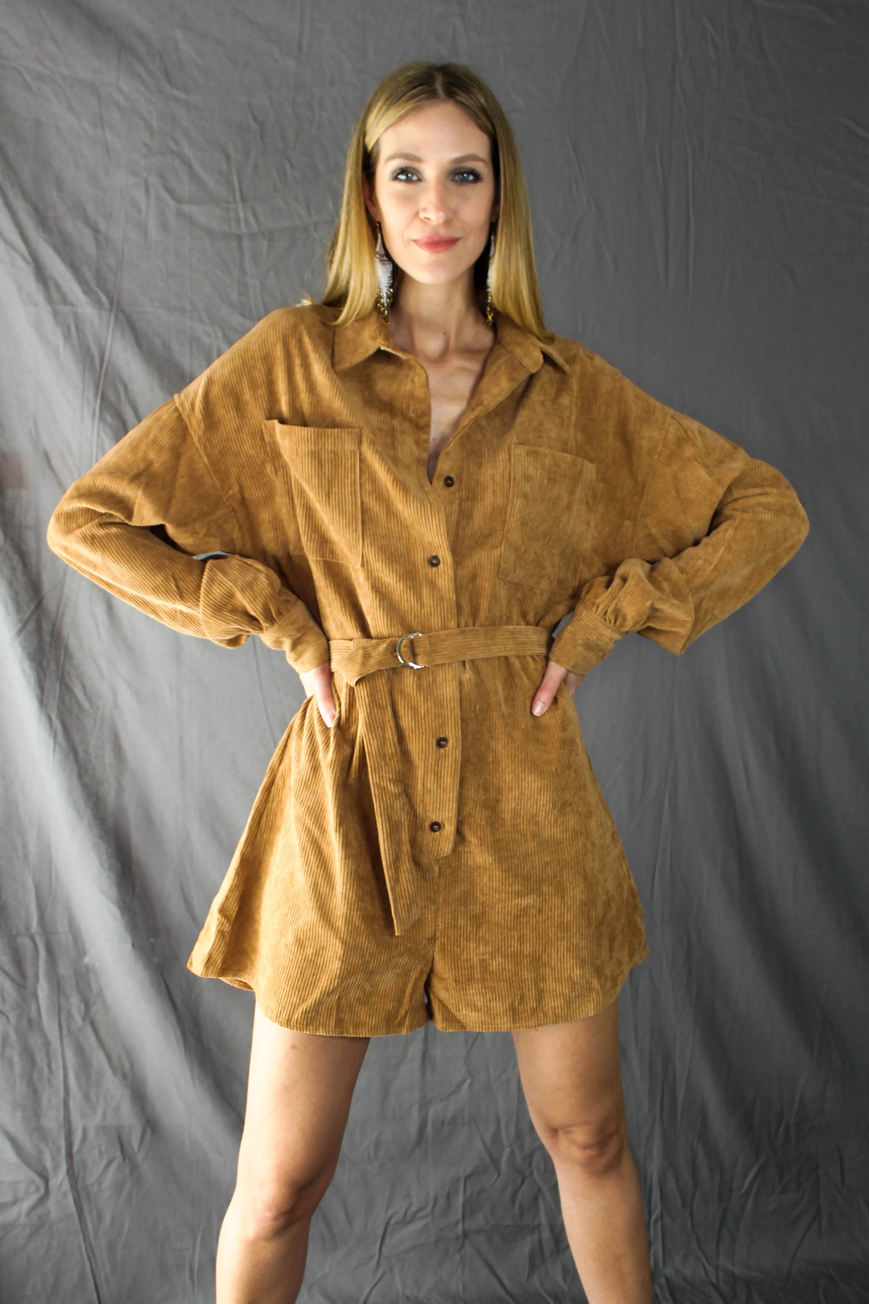 Wildwood Corduroy Romper