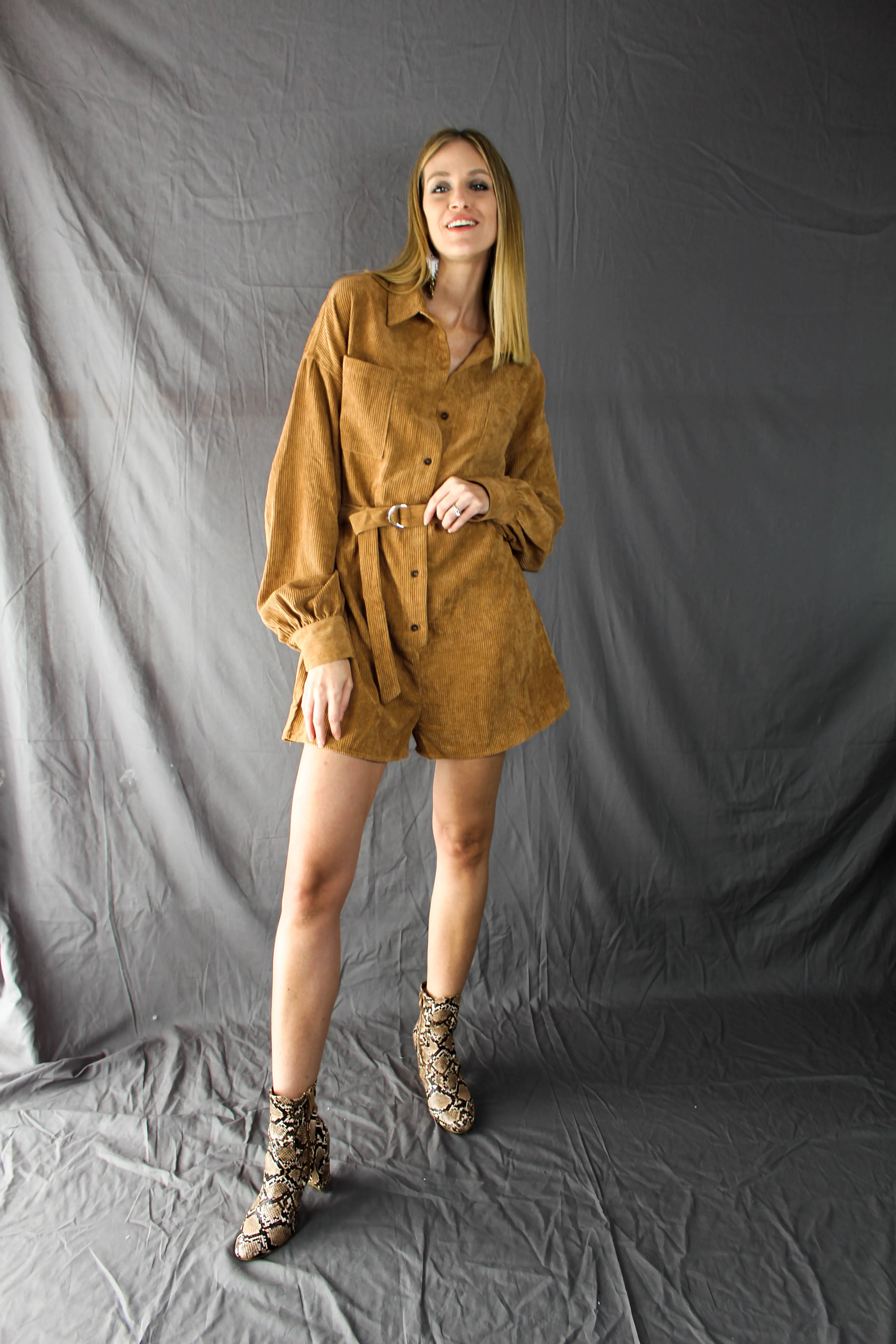 Wildwood Corduroy Romper
