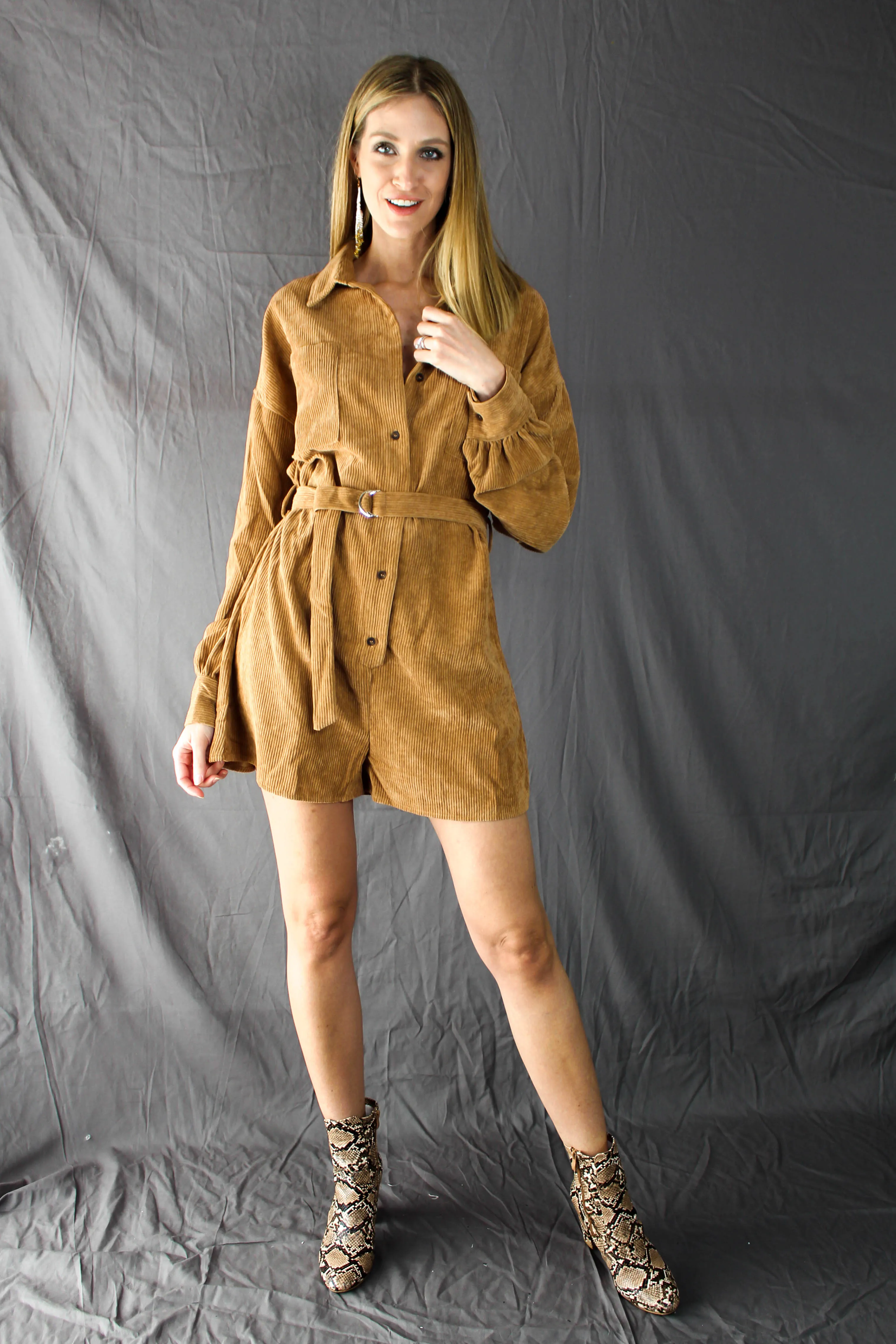 Wildwood Corduroy Romper