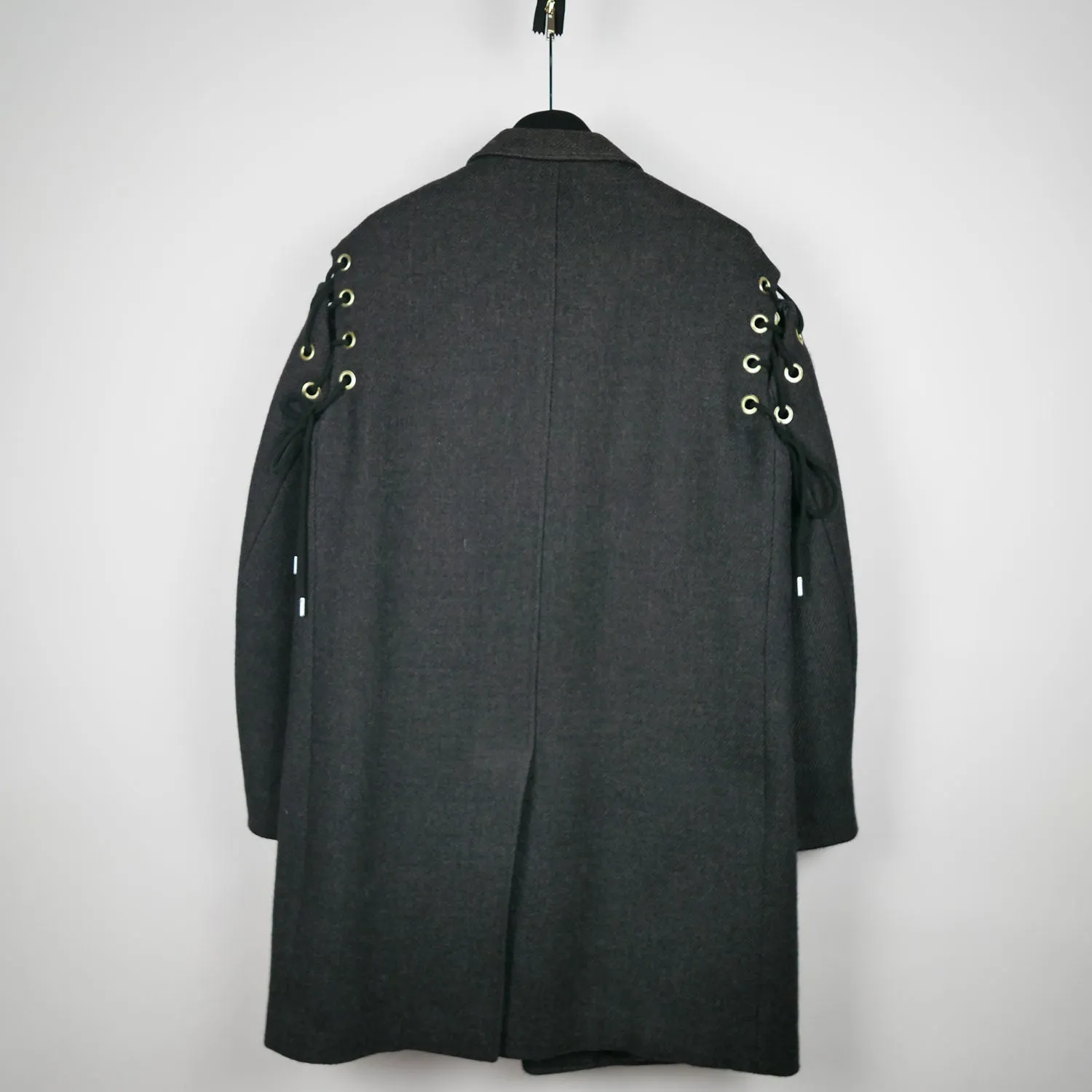 Wool Eyelet Coat