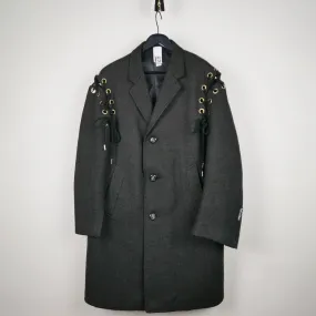 Wool Eyelet Coat